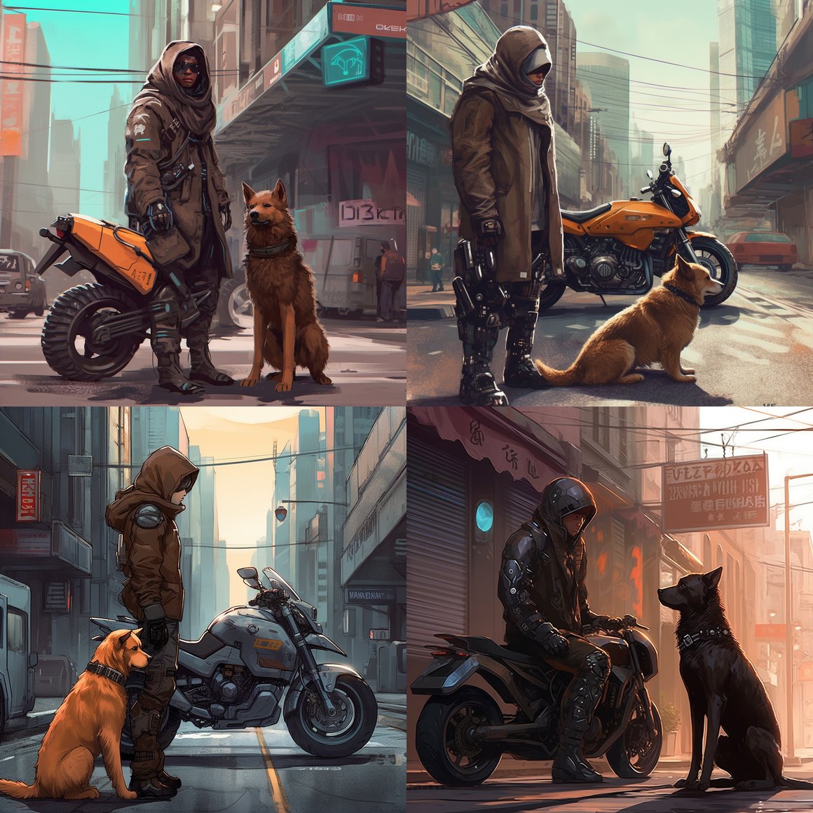 Chronicles of a Cyberpunk Nomad: Downtown Dystopia