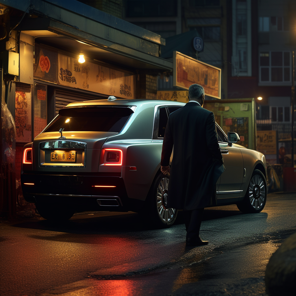 Midnight Elegance: A Nighttime Journey in the City