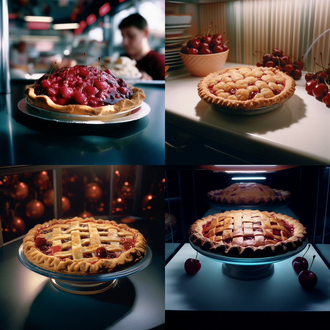 Retro Space Voyage: Saturn's Cherry Pie Visual Odyssey