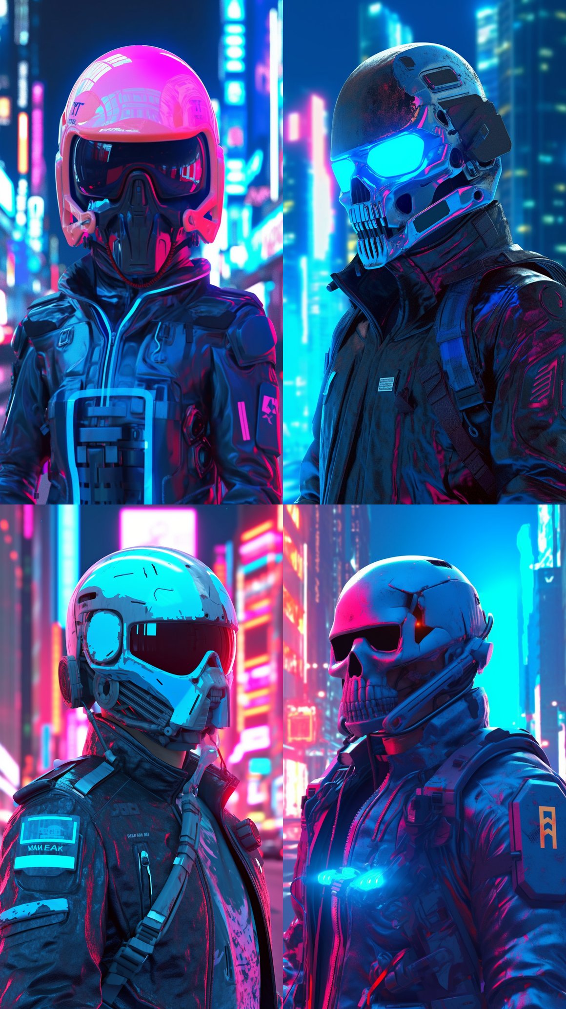 Neon Night Cyberpunk Journey: Veteran's Tale