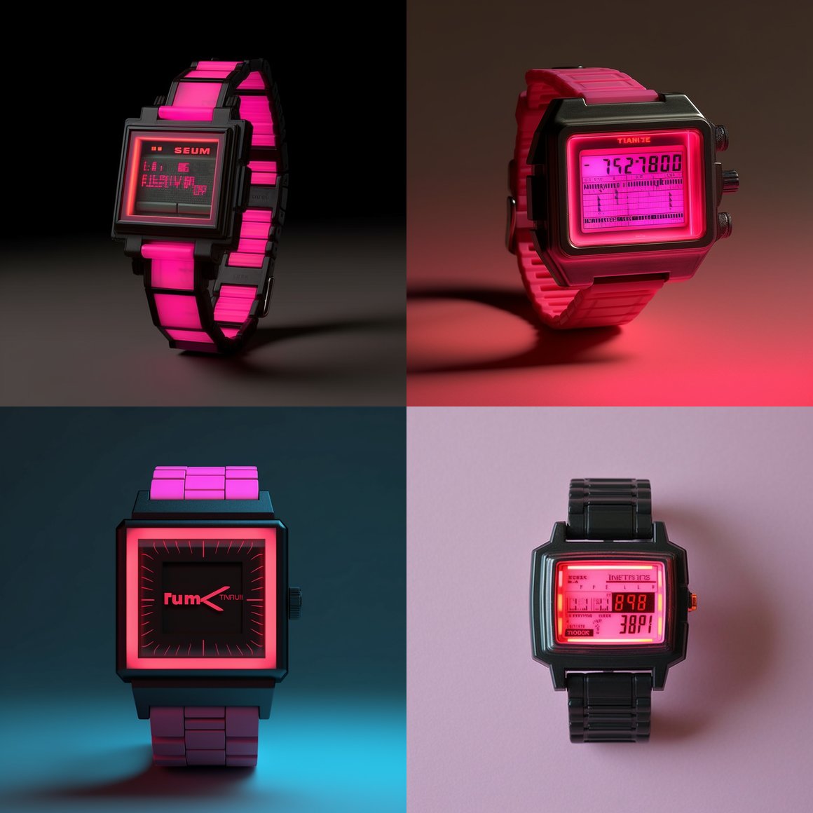 Halfway through Time: Exploring Unique Wrist Watch Designs