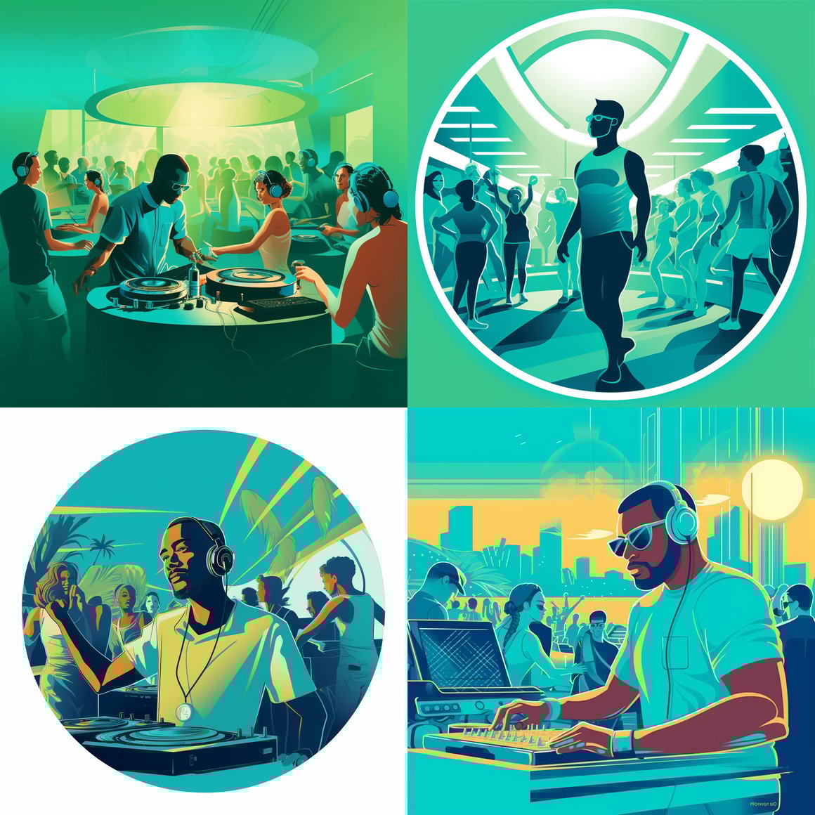 Summer Beats: DJ-Led Fitness Class in Vibrant Barcelona