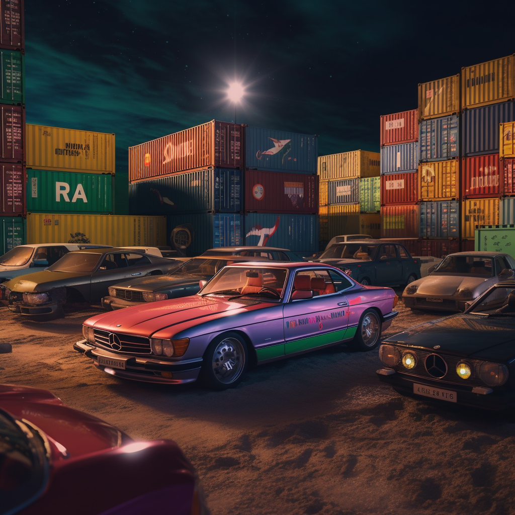 Retro Rally: A Mid-Route Pause at the Cargo Hub