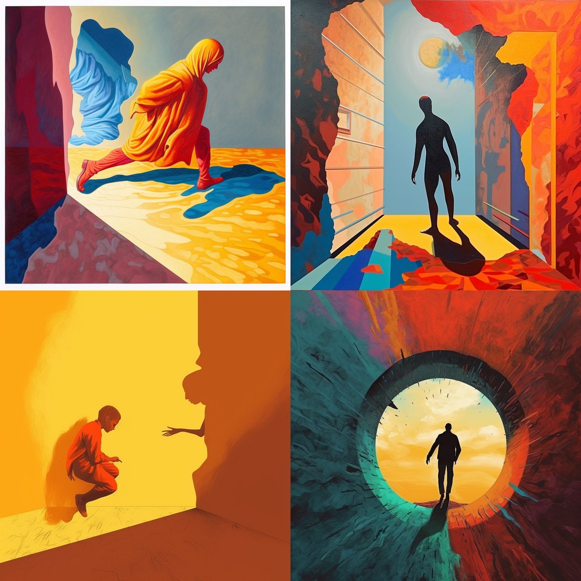 A Surrealistic Study of Resilience