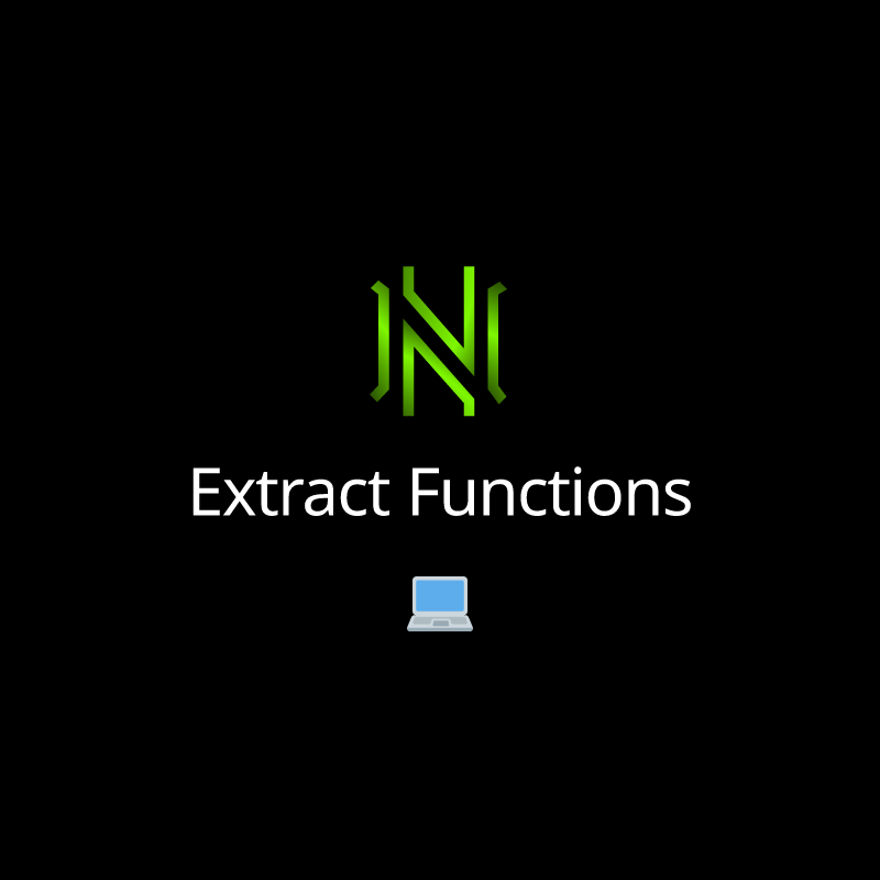 Extract Functions