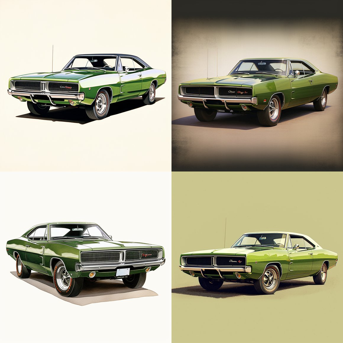 Detailed History and Illustration of the Classic Dodge Charger Muscle Car