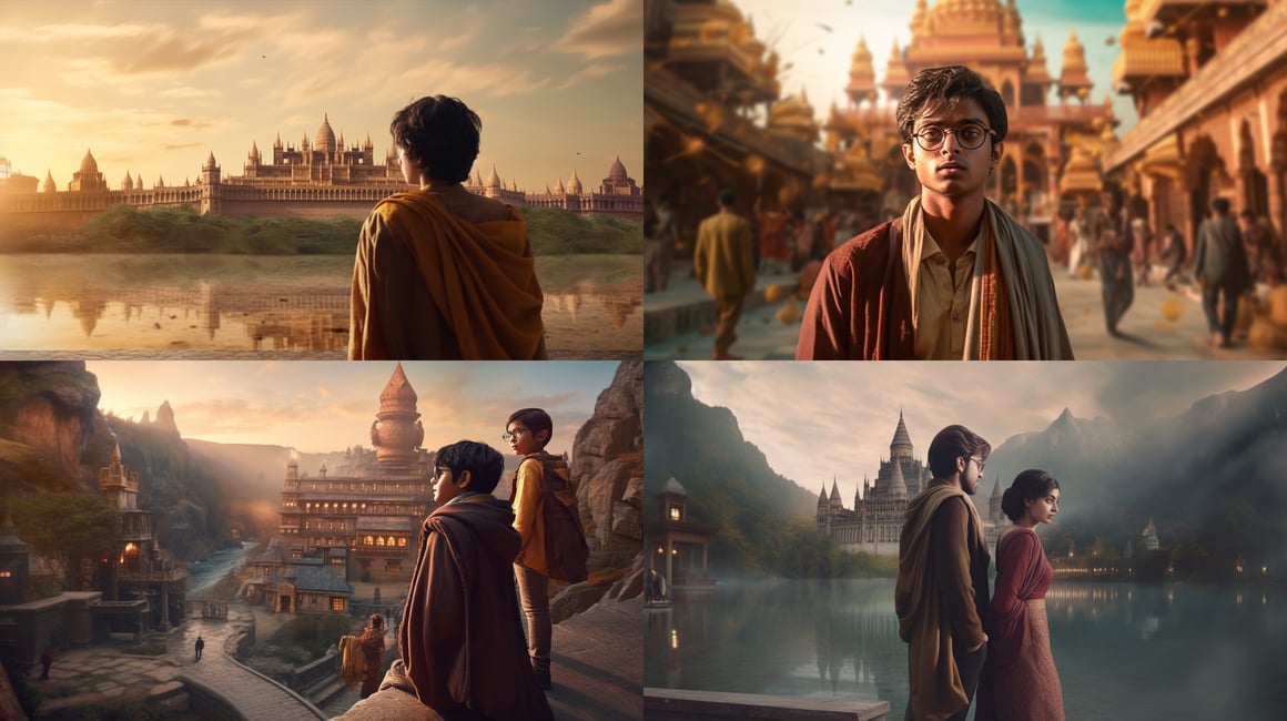 Harry Potter in Indian Cinema: A 4K UHD Design Challenge