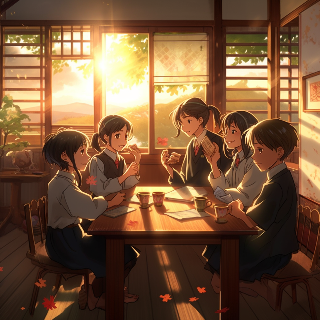 Snapshot of a Japanese High School Classroom