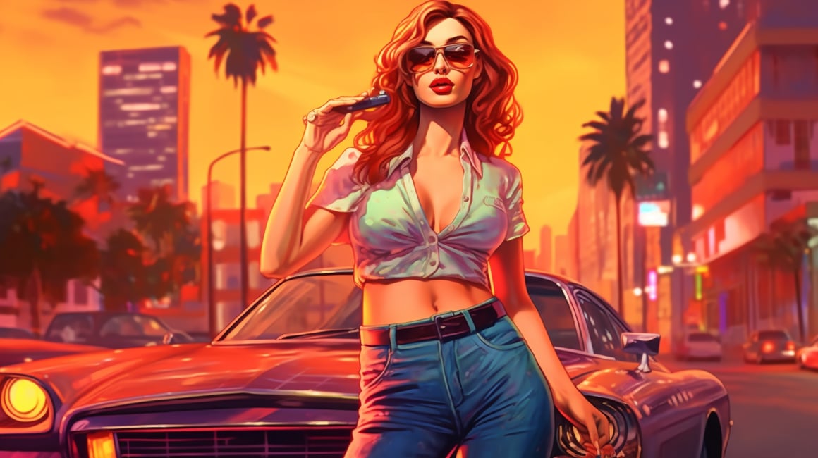 An Artistic GTA Loading Screen Midpoint