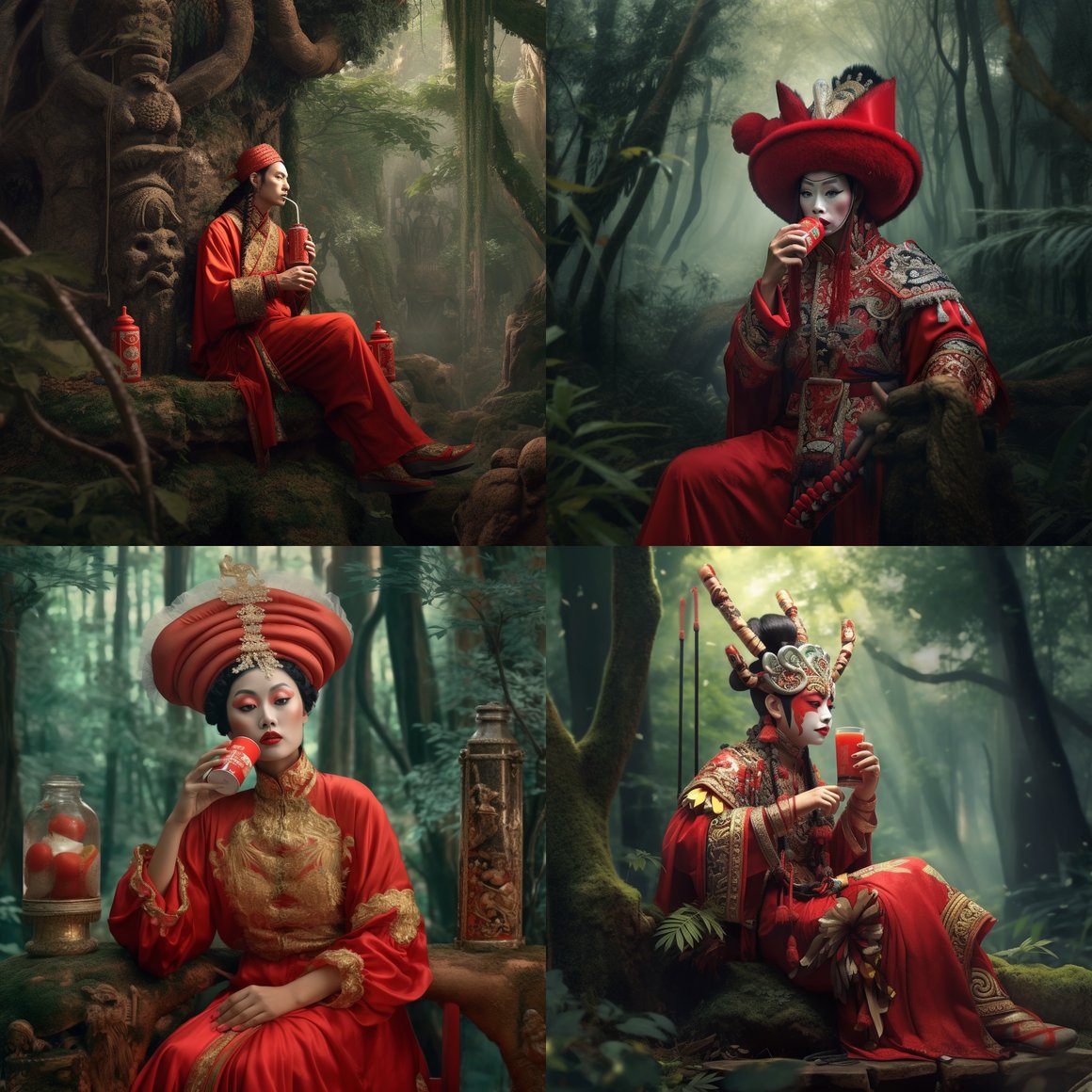 Chinese Opera Tradition Meets Modernity in Enchanting 8K Scene