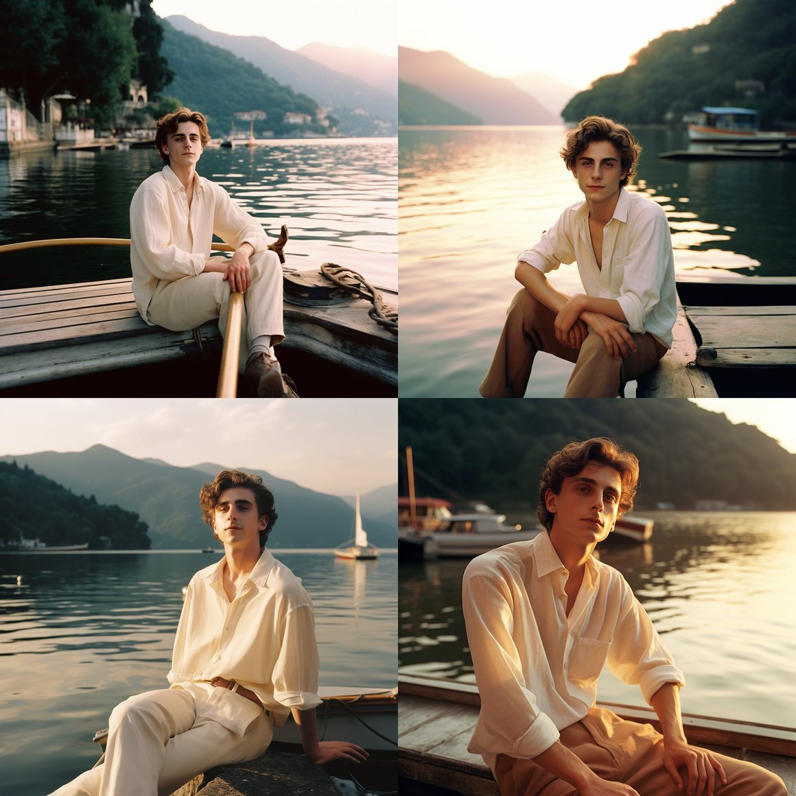 Summer Serenity with Timothee Chalamet at Lake Como
