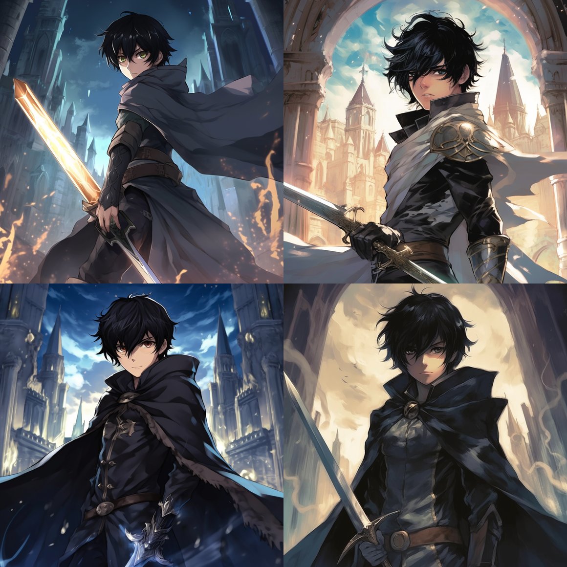 Chronicles of the Shadow Cloaked Anime Knight