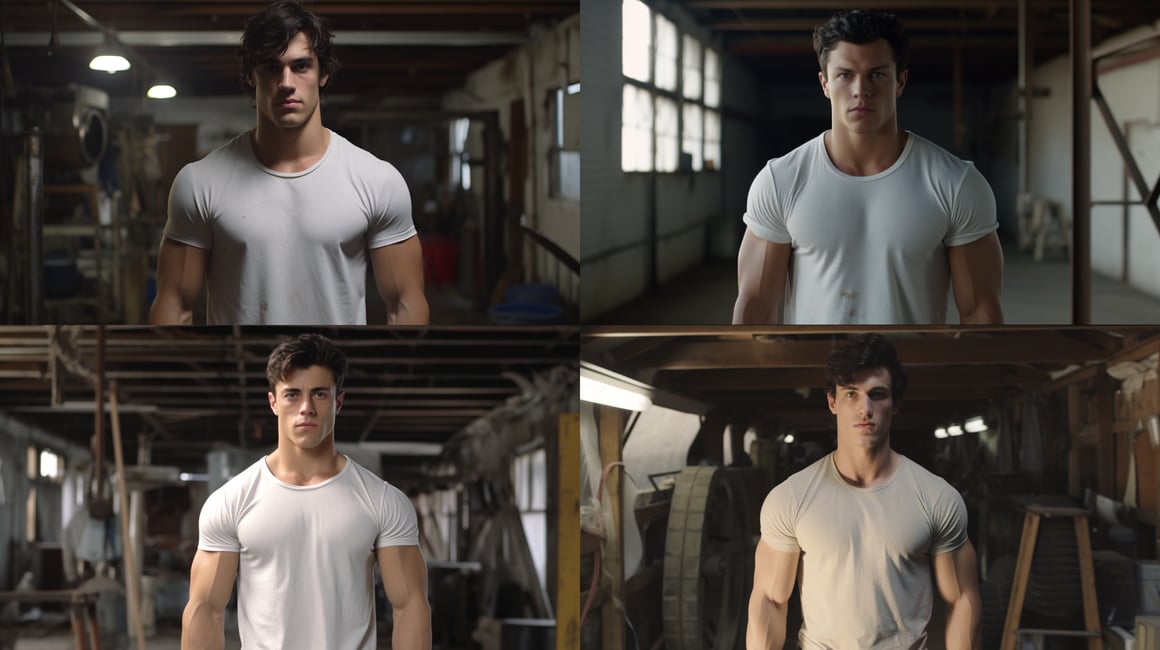 Sun-Kissed Muscles: A Californian Encounter