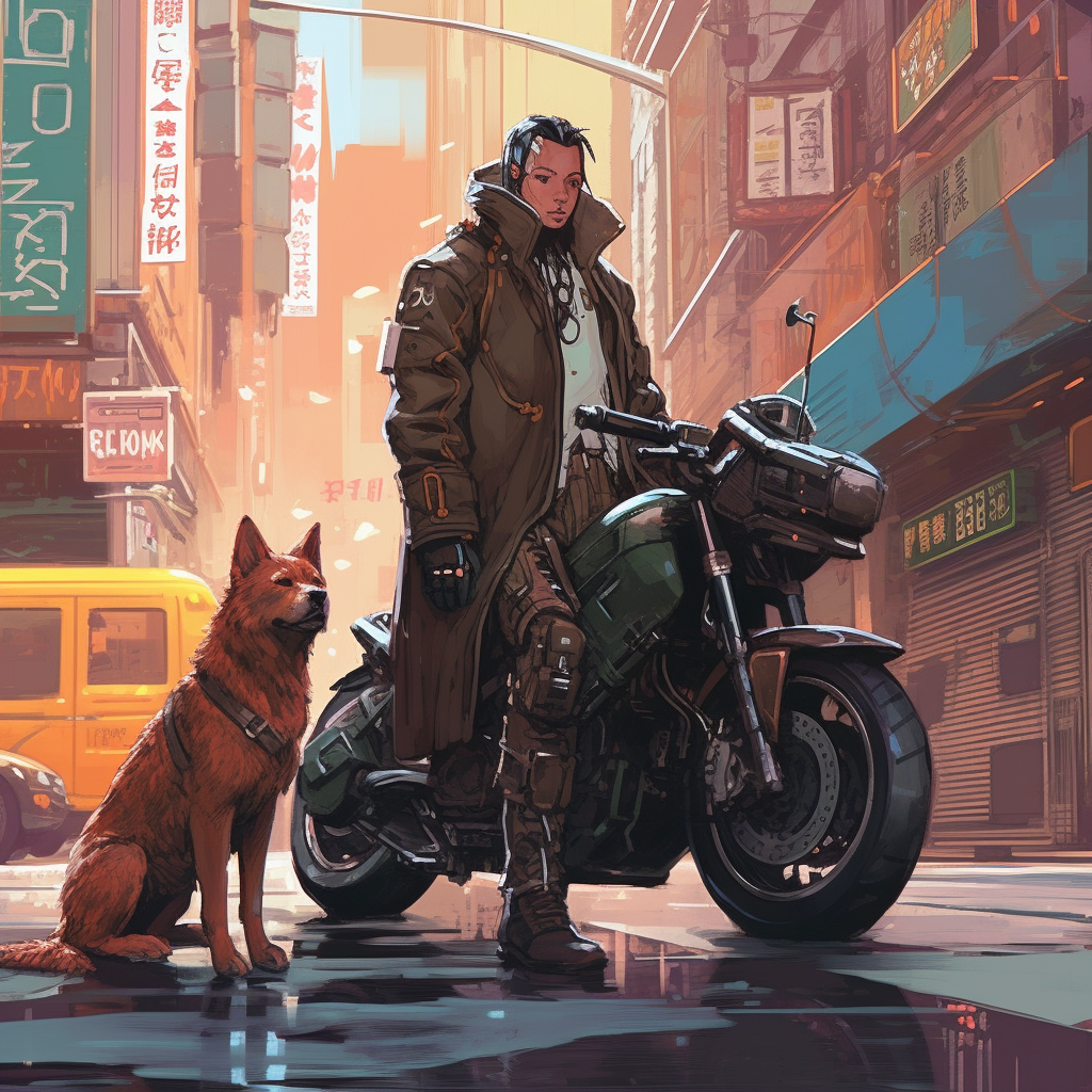 Chronicles of a Cyberpunk Nomad: Downtown Dystopia