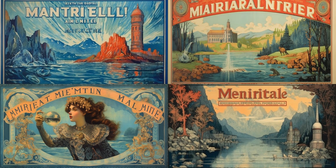 Mid-Trip Mineral Water Advertisement Encounter