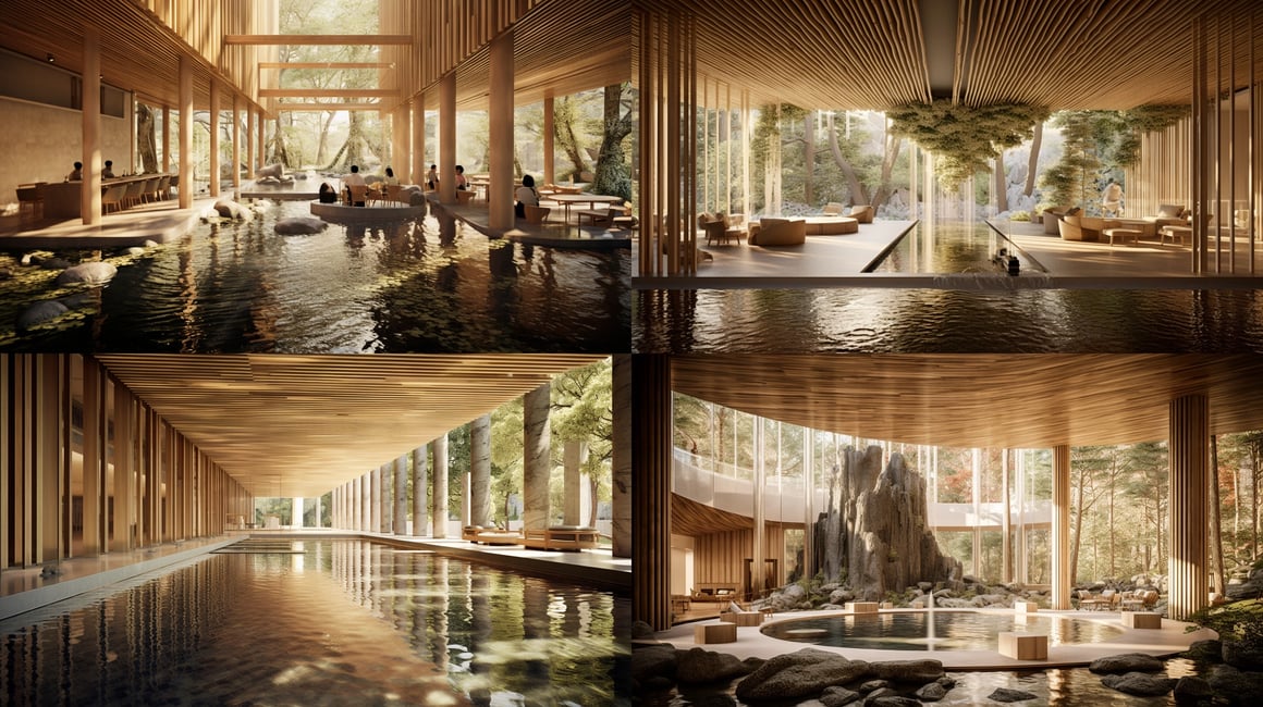 Harmonious Fusion: Kengo Kuma's Eco-Friendly Modern Design