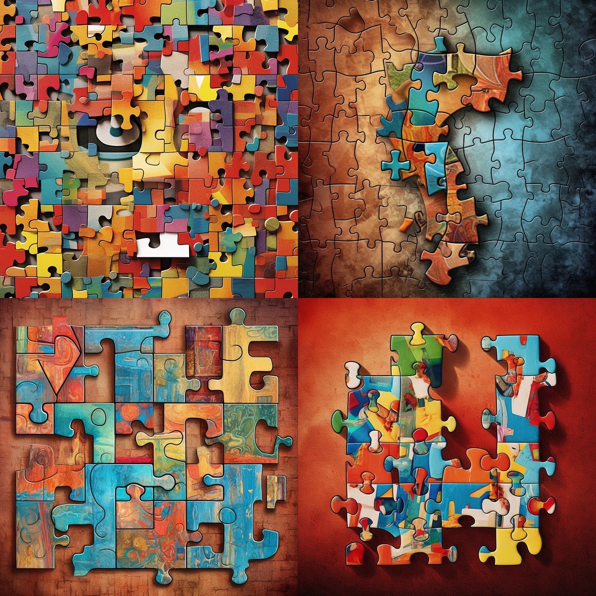 Subtle Linguistic Puzzle Image for Speech Therapy Symposium
