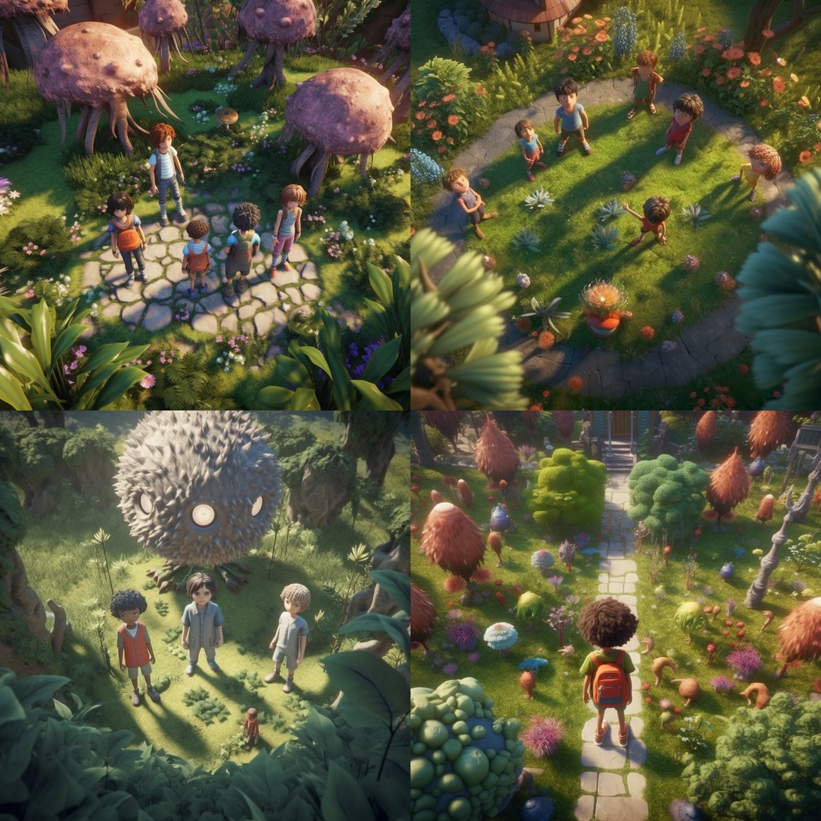 Alien Hide-and-Seek: An Unreal Mid-Journey in 4K Prompt | NeoPrompt