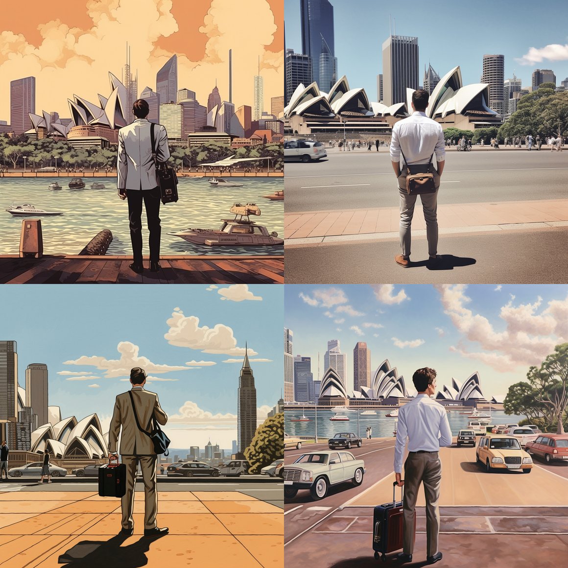 City Gaze: The Observant Traveler in Sydney