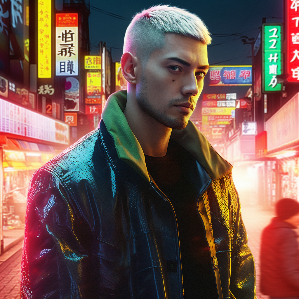 Neo-Tokyo Mid-Transit: A Marvel-esque Manga Poster Journey