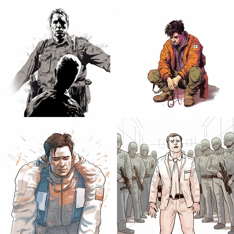 Hostage Liberation: A Comic Art Saga Prompt | NeoPrompt