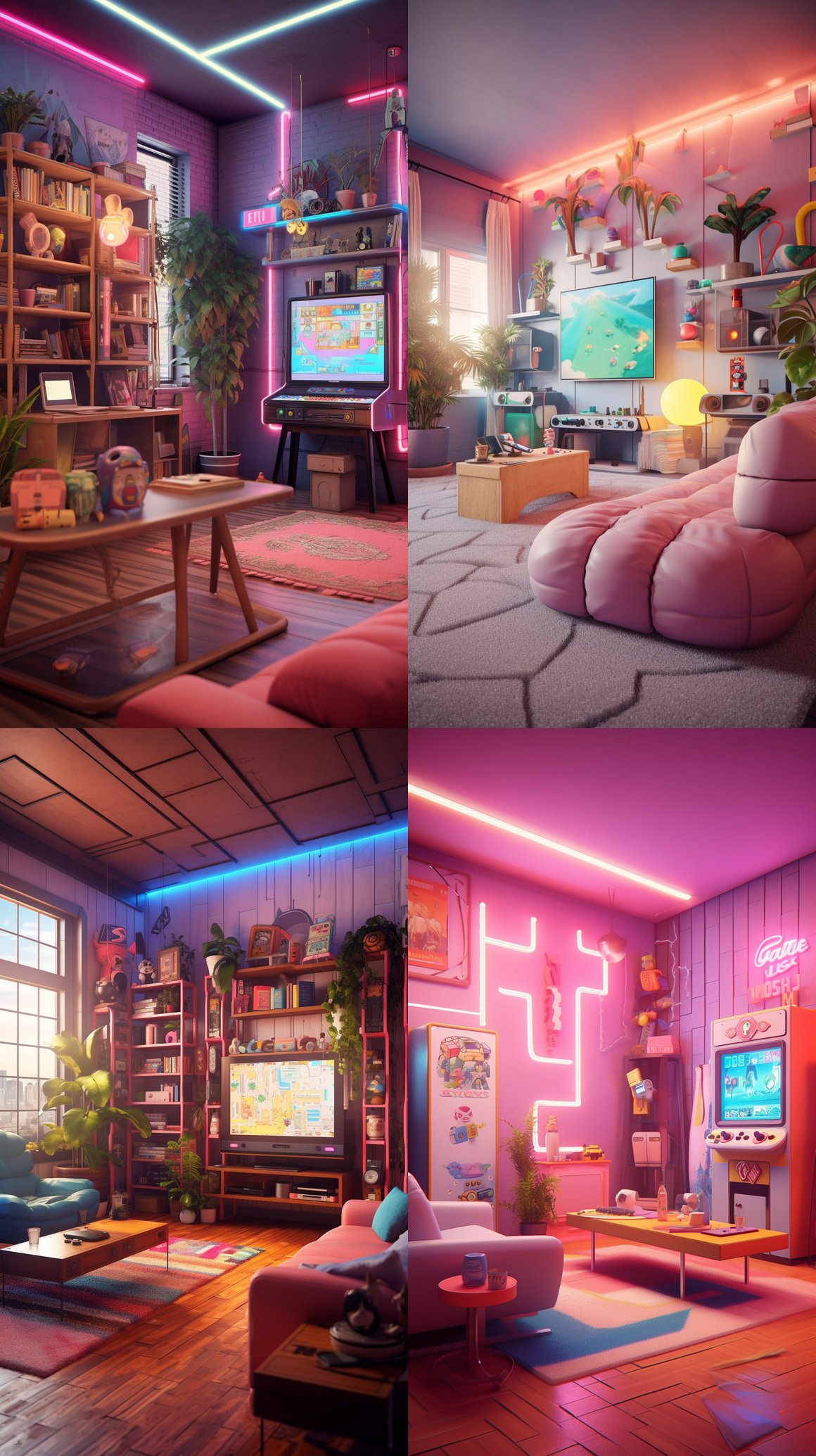 Retro Gaming Haven: Interior Decor Tour