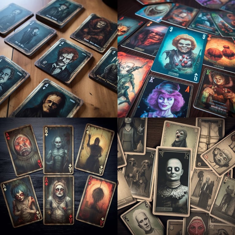 Horror Icons Trading Card Game Update v 5.1 Prompt | NeoPrompt
