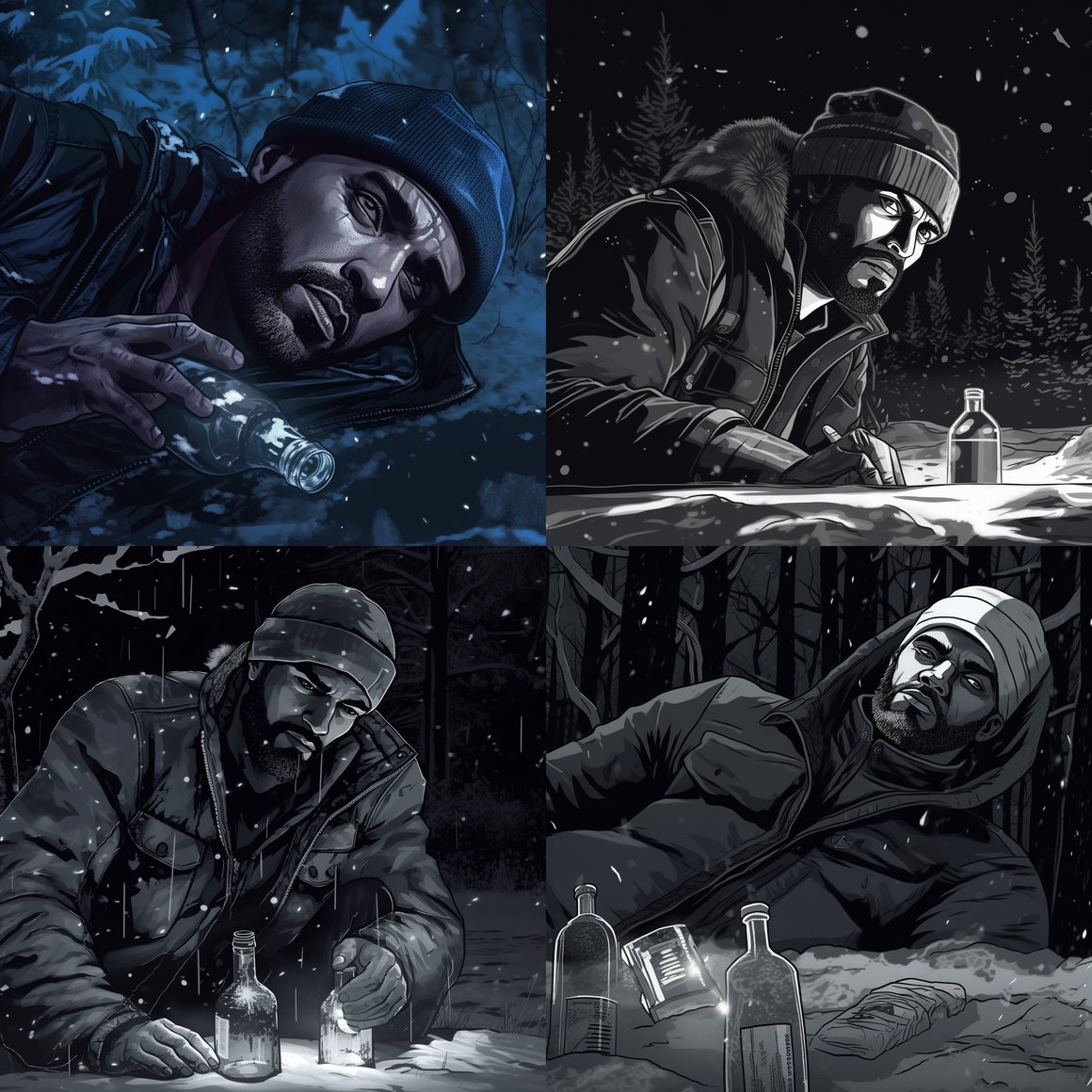 Chilled Noir: Winter Solitude of Shemar Moore