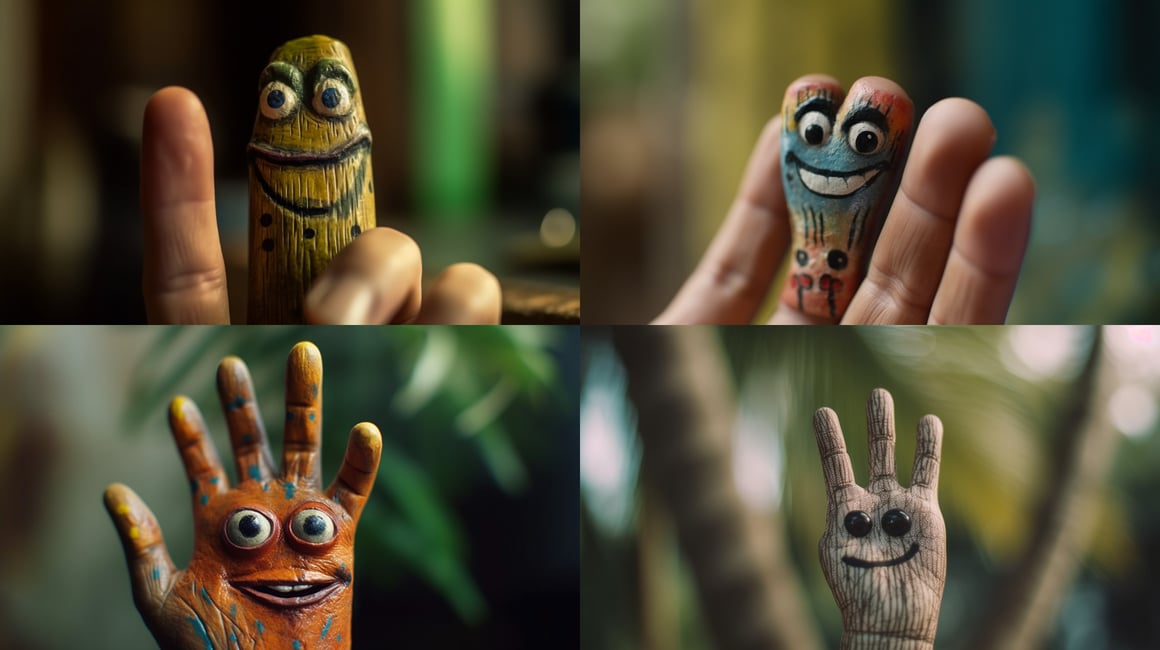 Mid-Travel Break: Exploring Hyper-Realistic Hand Art