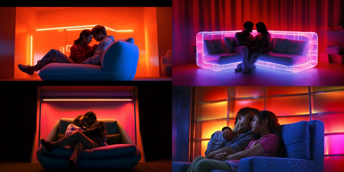 Neon Love: A Cinematic Interlude