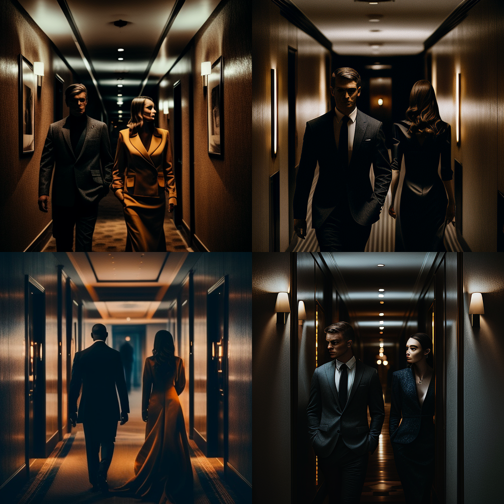 A Stylish Stroll Through the Hotel Corridor