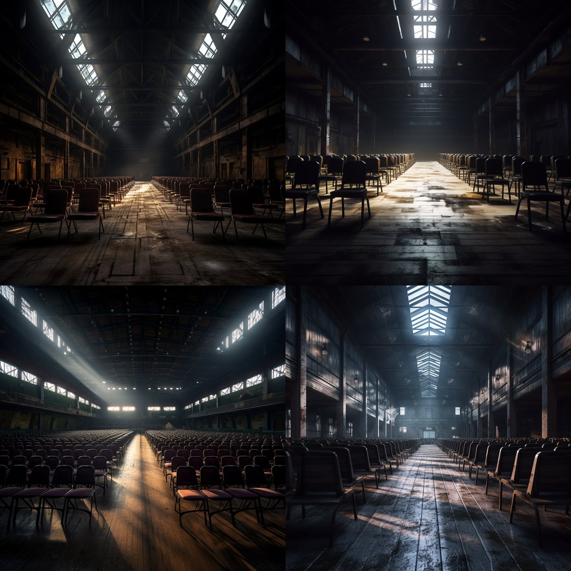 Midnight Assembly: A Photorealistic Journey