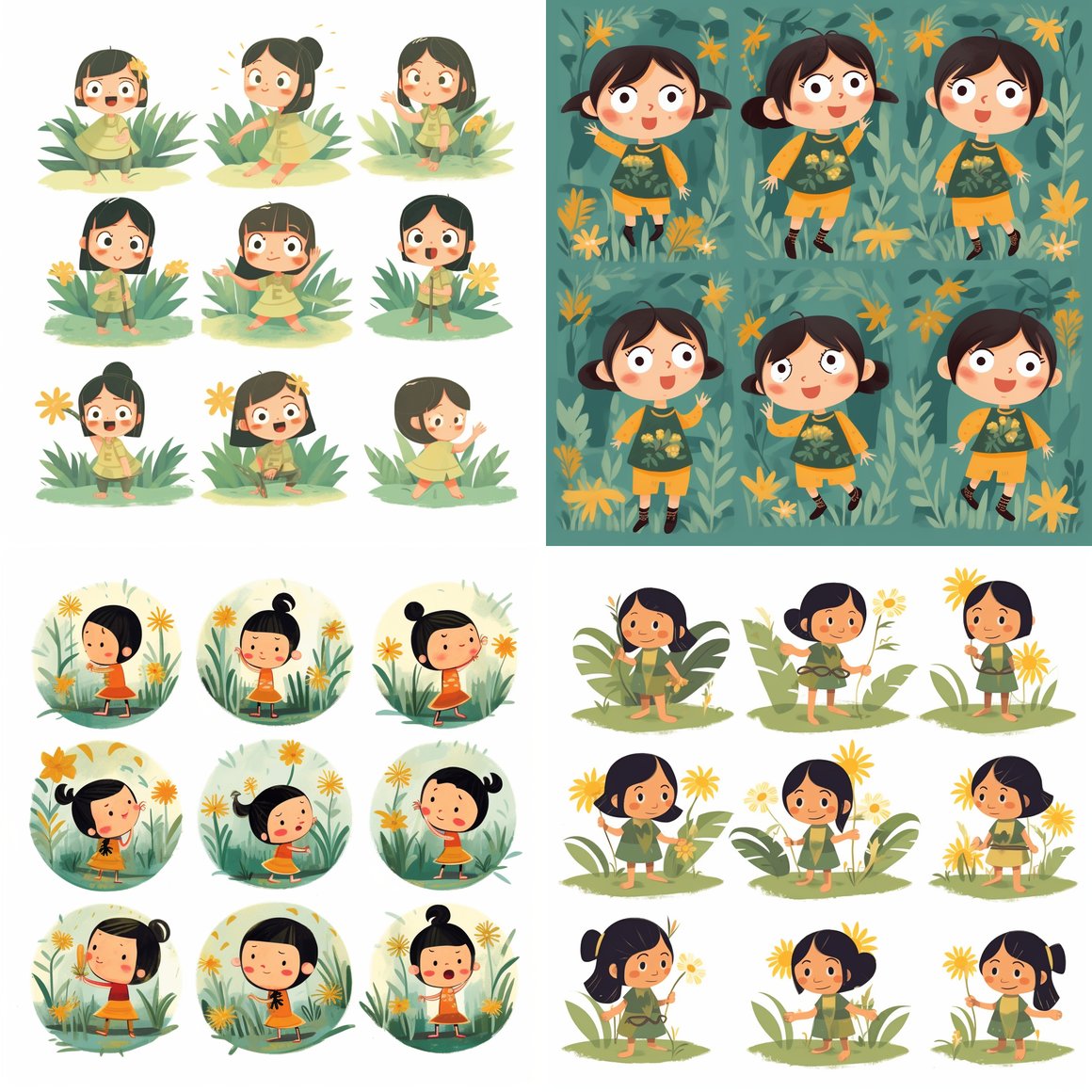 Children's Book Illustration Explorations