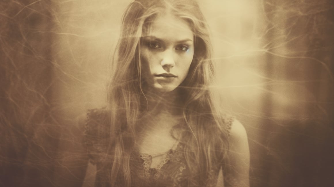 Haunted Elegance: A Mid-Journey Photographic Experience