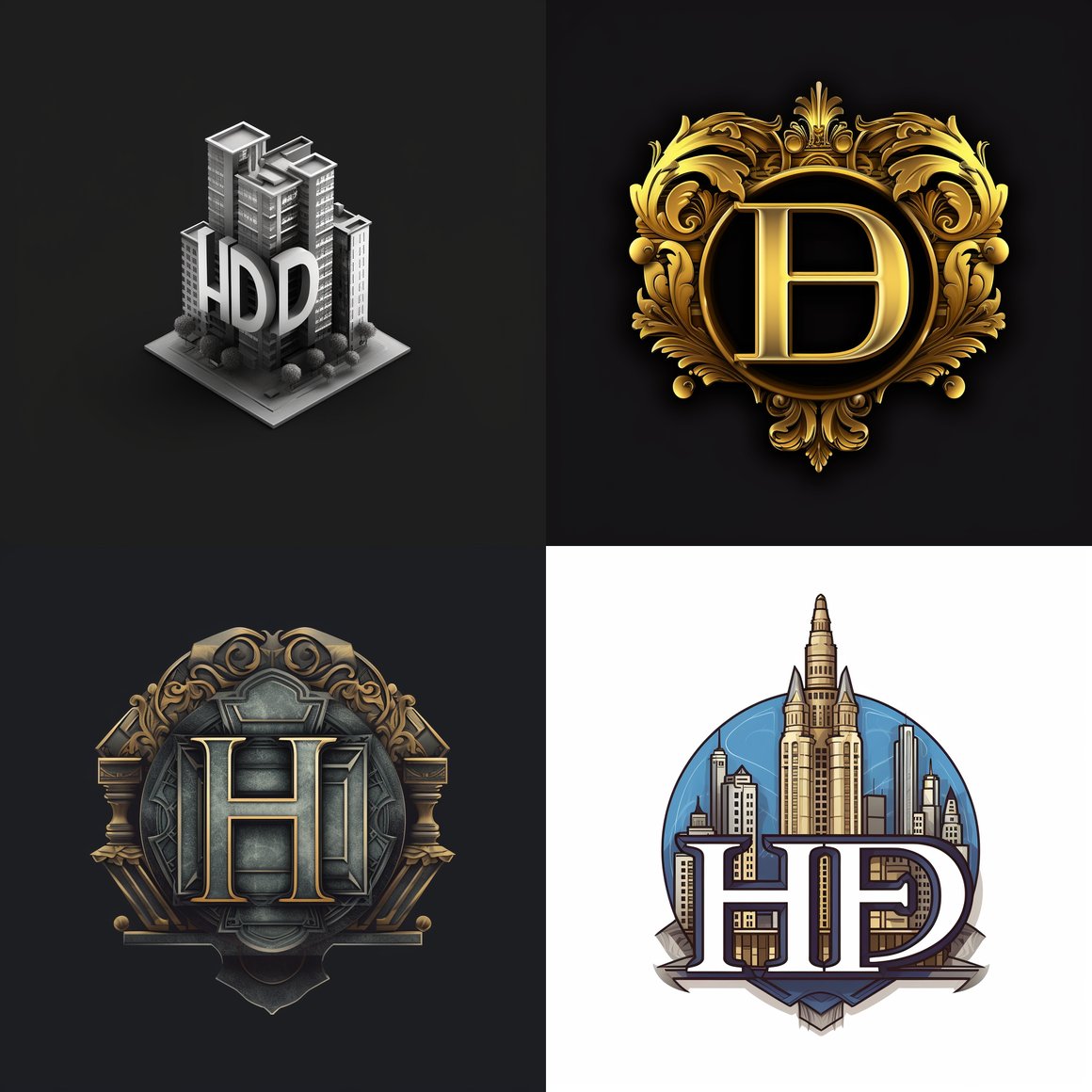 HD Architecture Logo Design Challenge