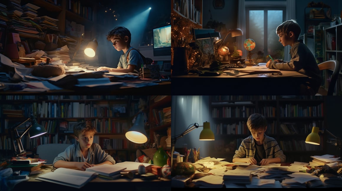 Midnight Endeavor: A Boy's Journey into the Digital Realm