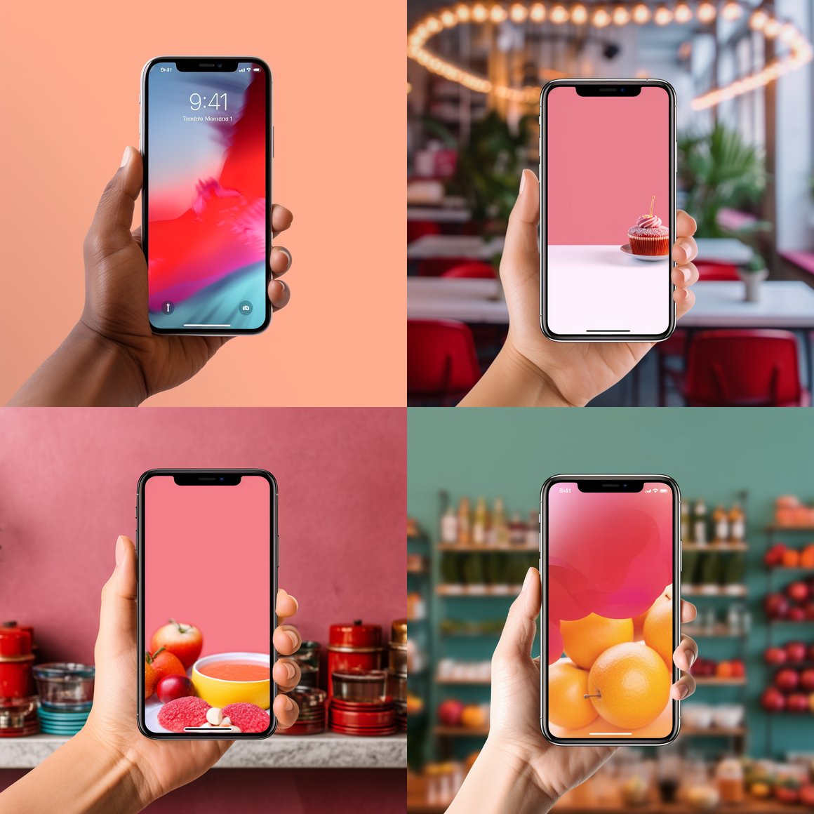 Healthy Lifestyle iPhone X Mockup Design Request