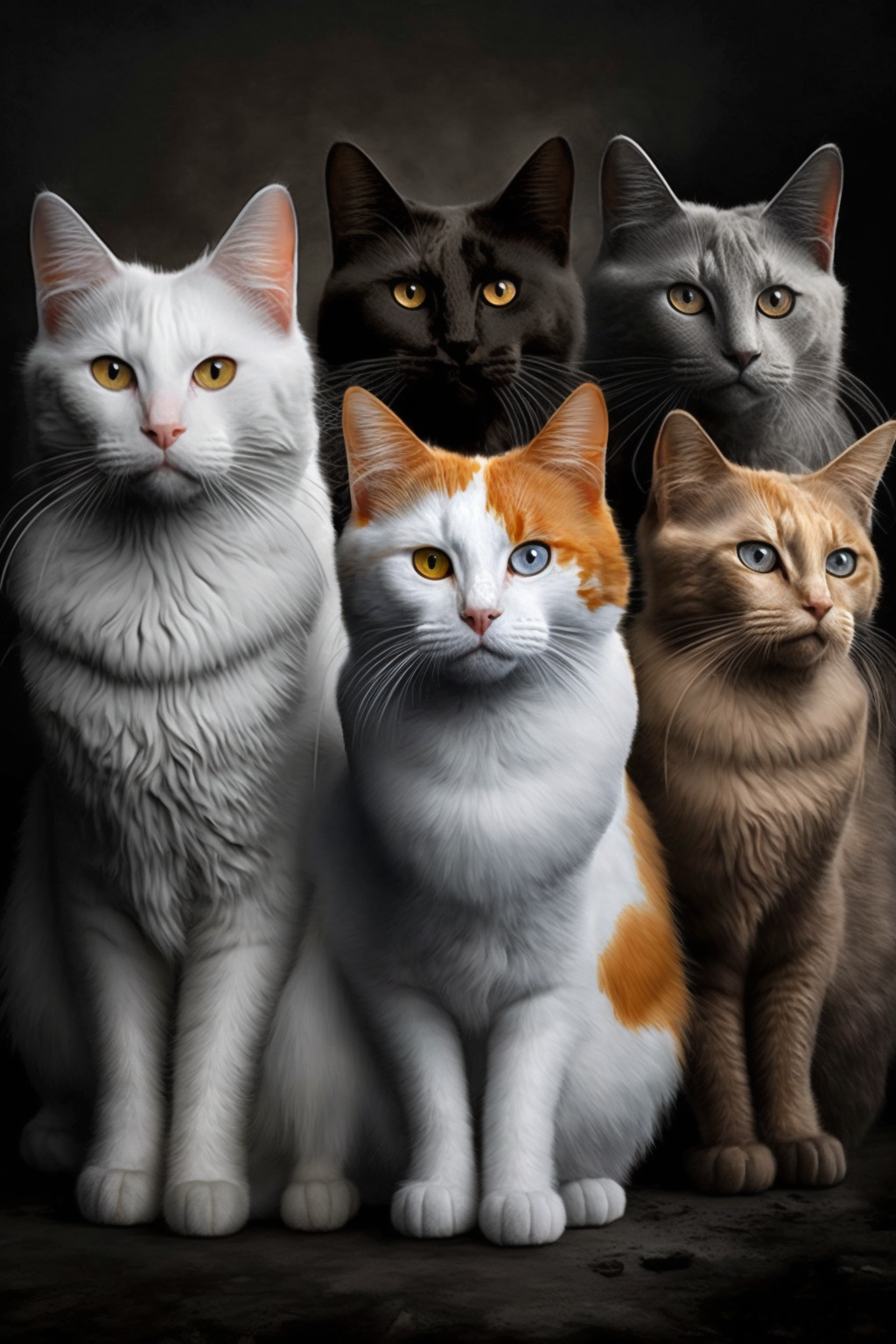 HD Feline Quintet Journey - v4 (2:3 aspect ratio)