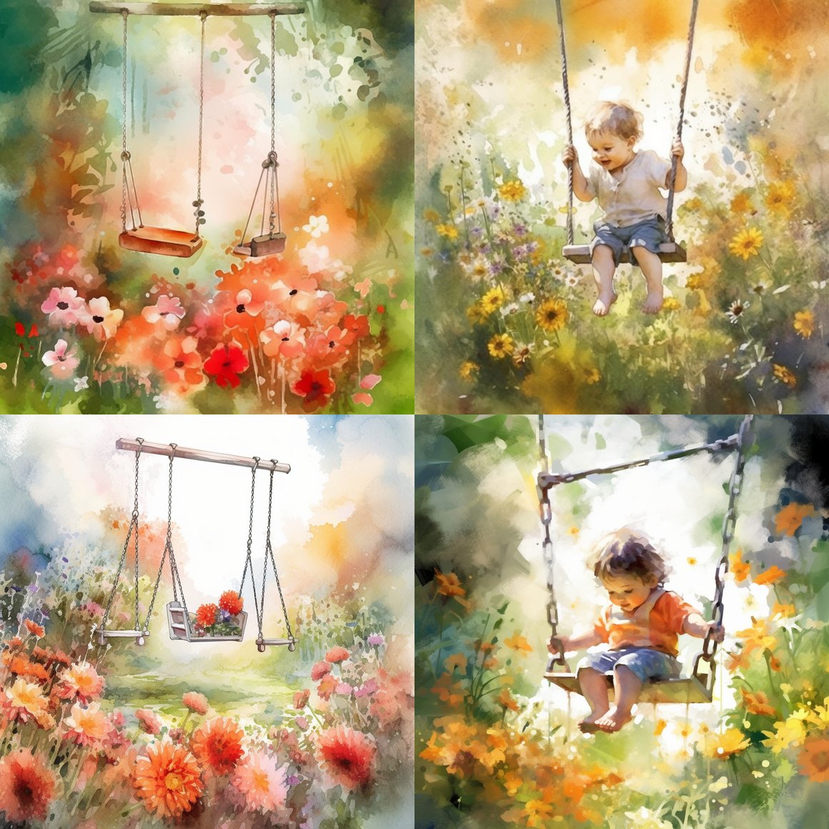 Hand-Painted Blooming Serenity: An Homage to John Blockley