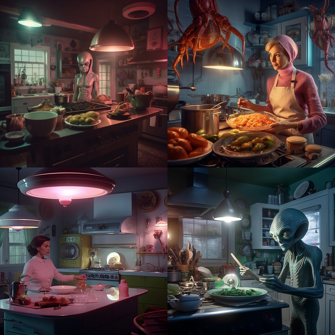 Retro-Invasion: A Mid-Century, Alien Homemaker Interlude