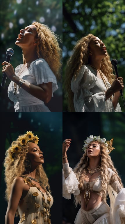 Beyonce's Majestic Summer Performance at Russian Bard Festival in 8K ...