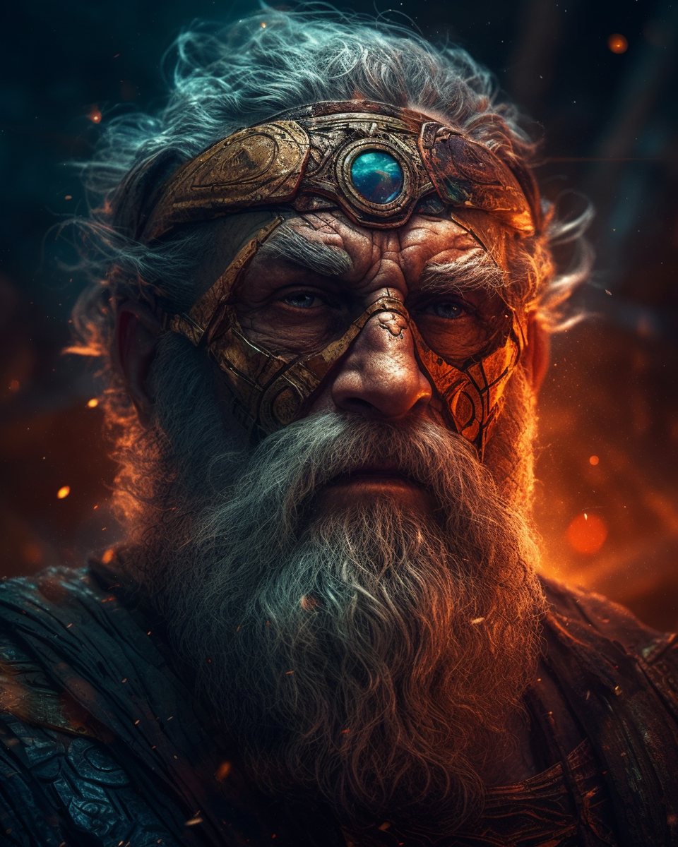 The Majestic Journey in 4K High-Resolution Abstract Art