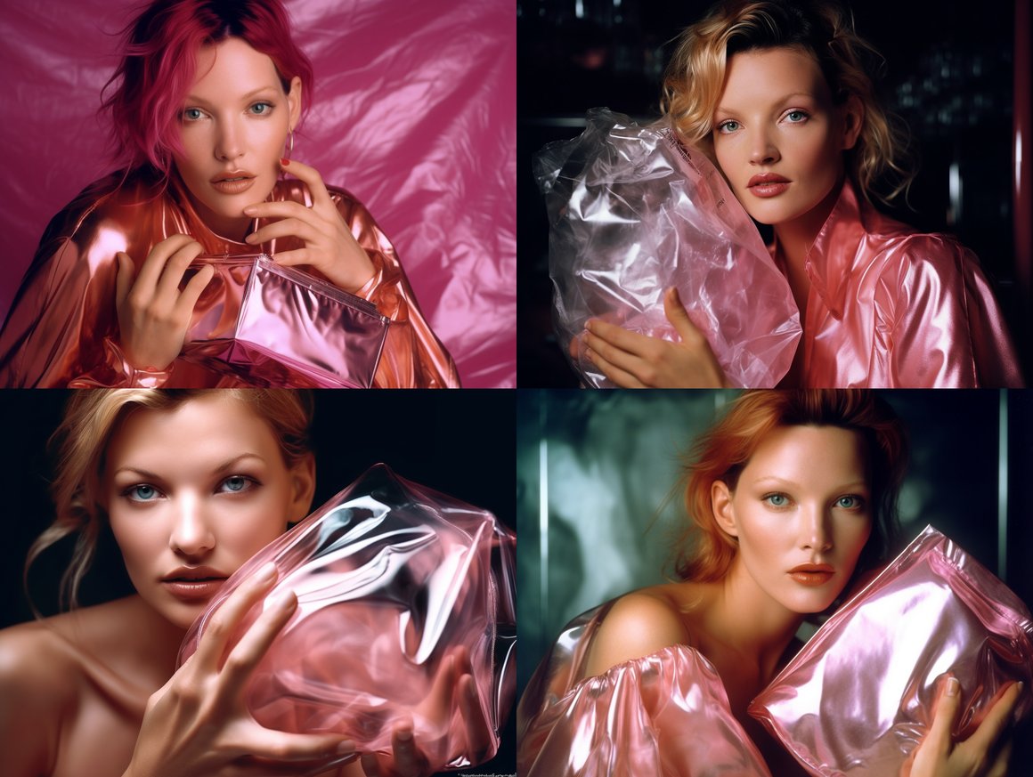 A Vogue Photoshoot by Robert Mapplethorpe
