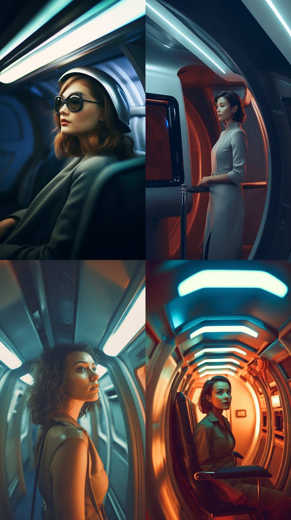 Retro-Futuristic Space Odyssey: A Candid Voyage