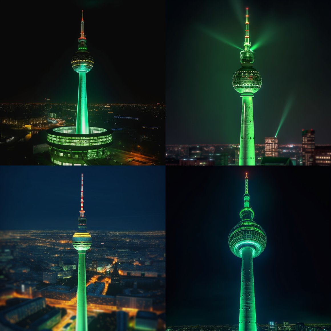 A Ultra-Detailed, Cinematic Aerial Journey of Berliner Fernsehturm