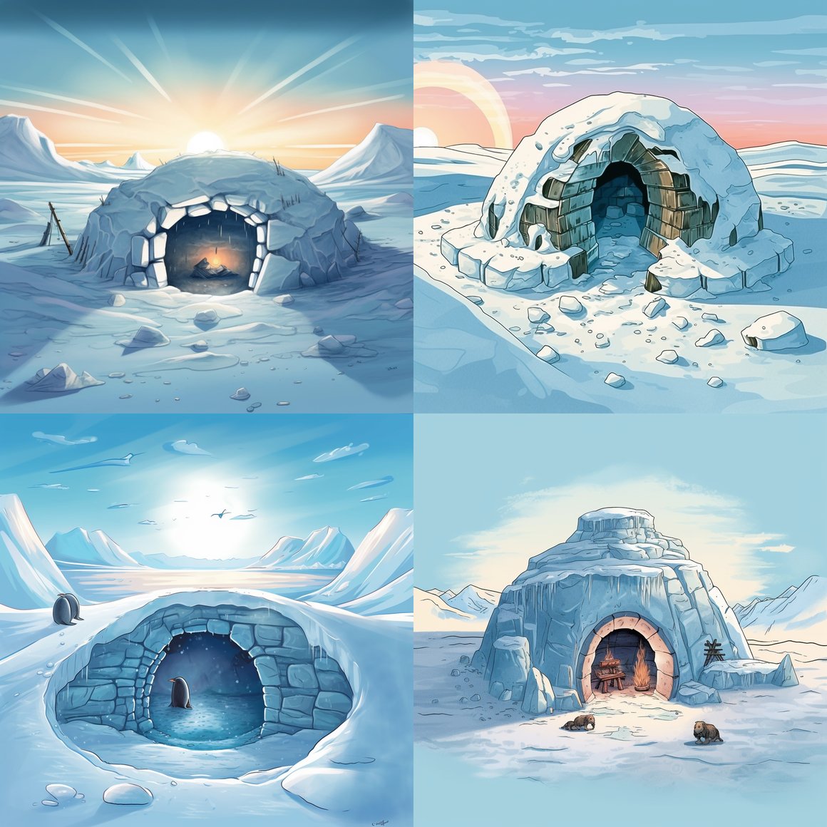 Arctic Survival: Igloo Life and Ice Fishing