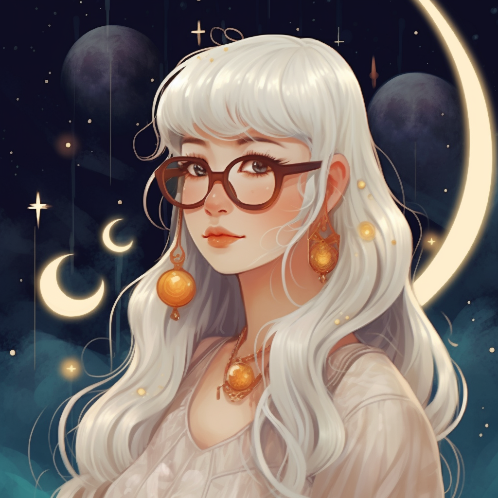 Midnight Enchantress: A Moonlight Journey