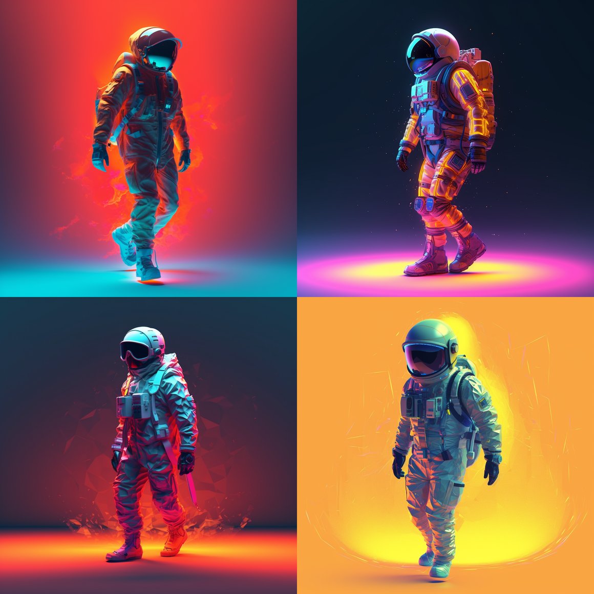Neon Odyssey: An Astronaut's Voyage in Space v5.1