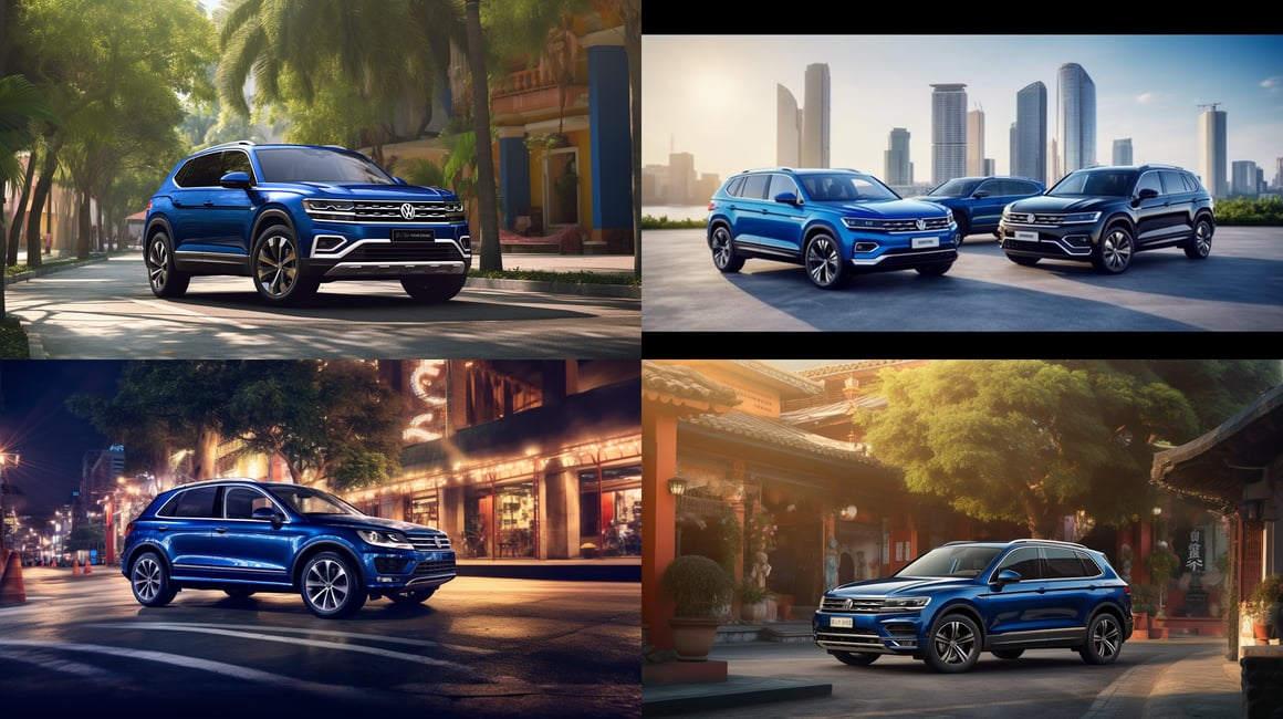 Detailed ARRI Capture of 2023 Volkswagen SUV at China Market