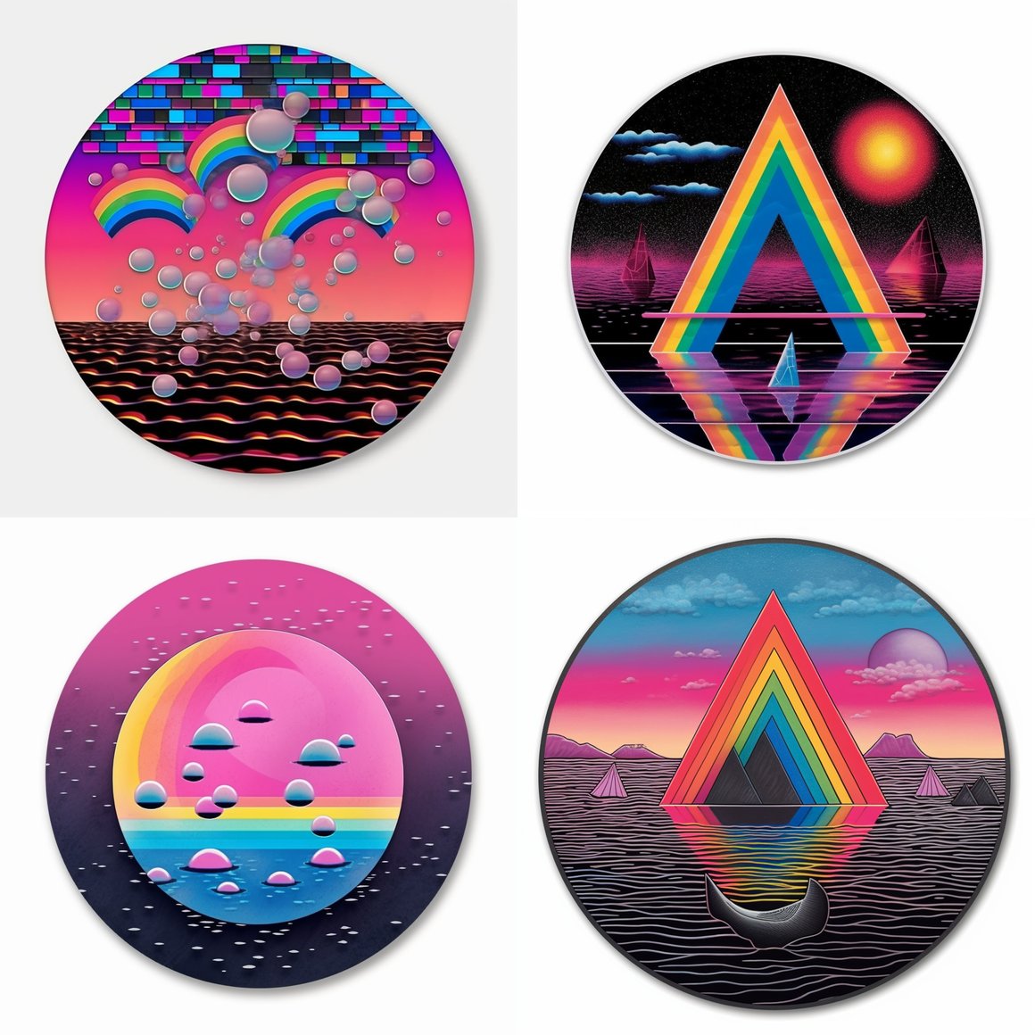 Retro Voyage: Cryptocurrency & Classic Rock Mash-Up